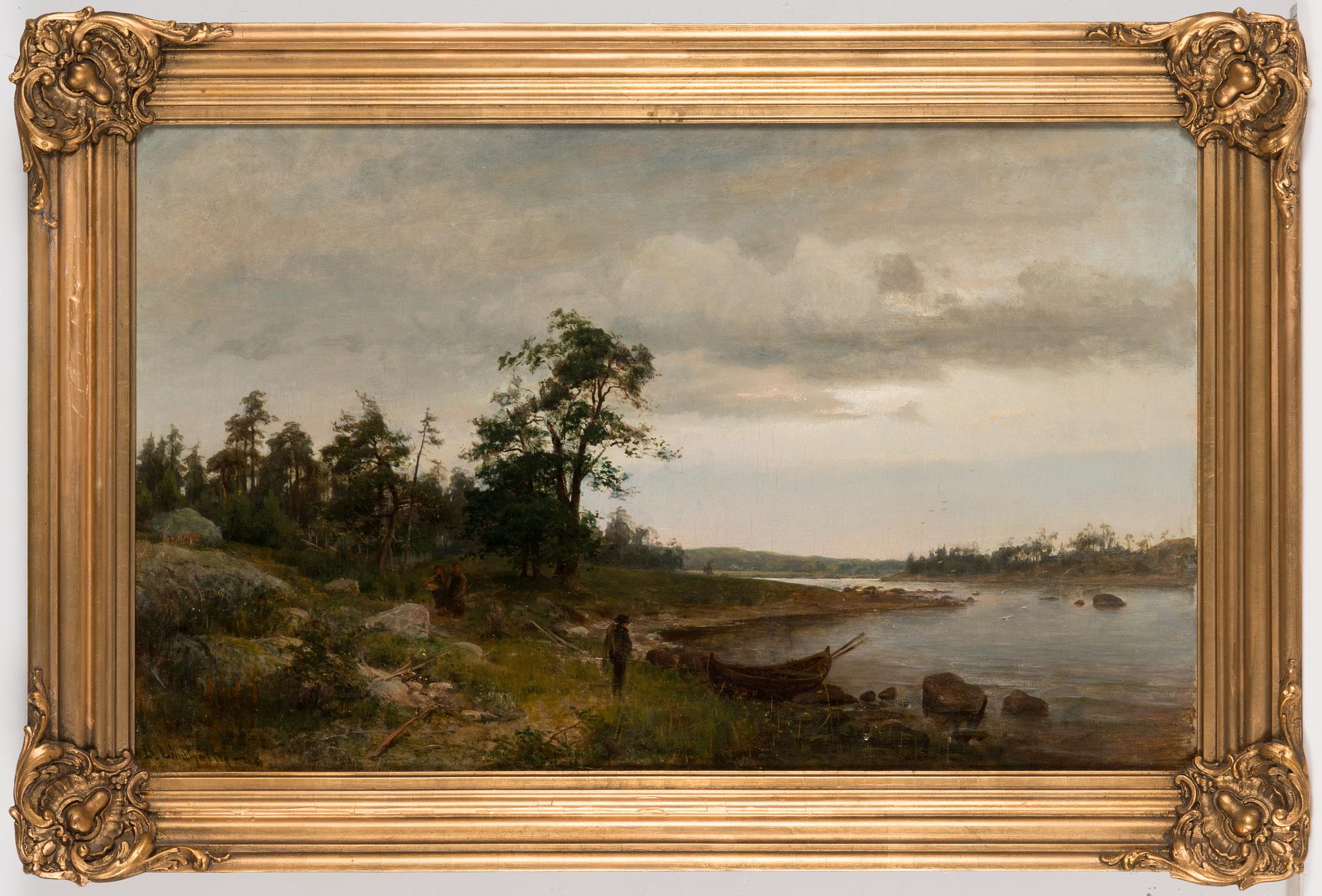 Berndt Lindholm, Rannikkonäkymä.