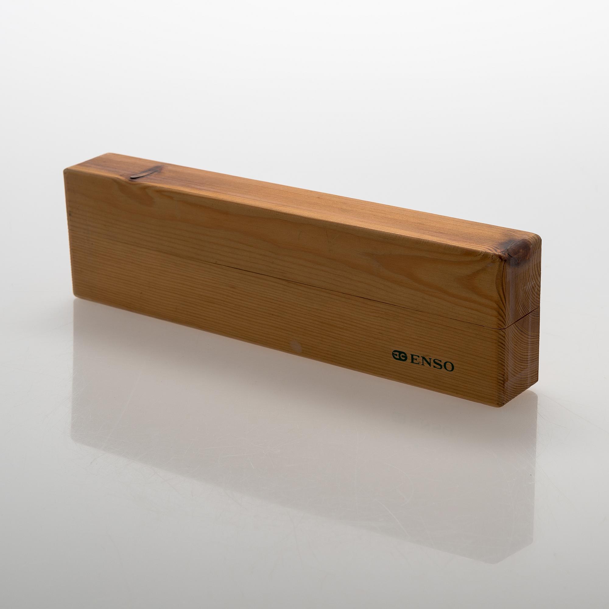 Tapio Wirkkala, snapsglas, 6 st, "Niva", Iittala. I originallåda.
