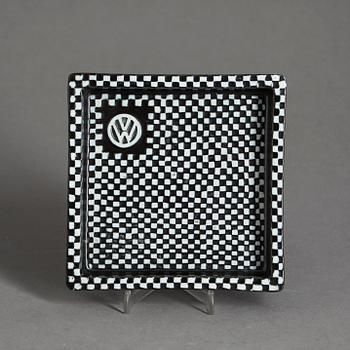 STIG LINDBERG, "DOMNINO" ASHTRAY, GUSTAVSBERG, SWEDEN.