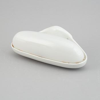 WILHELM WAGENFELD, three ceramic wall lights, Lindner Keramik, Bamberg, 1950's/60's.