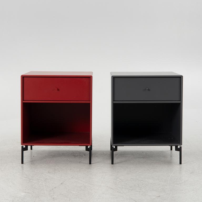 Peter J Lassen, bedside tables, 1 + 1, "Dream", Montana, Denmark, contemporary.