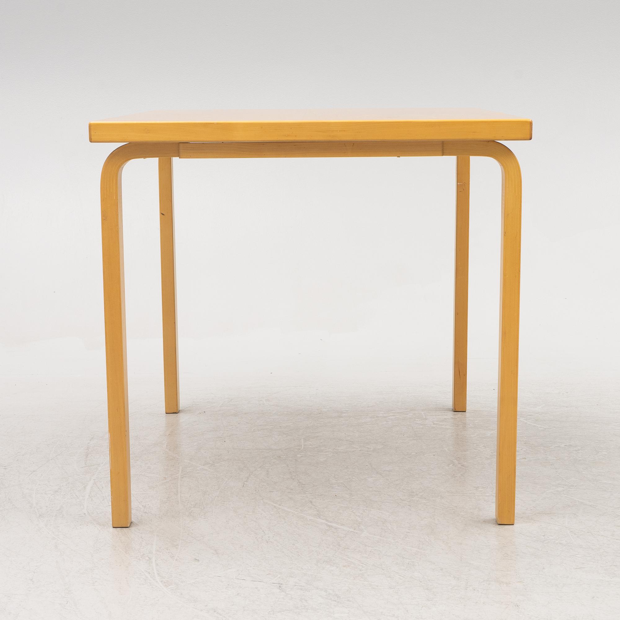 Alvar Aalto, bord, modell 81B, Artek, Finland 1900-talets senare del.