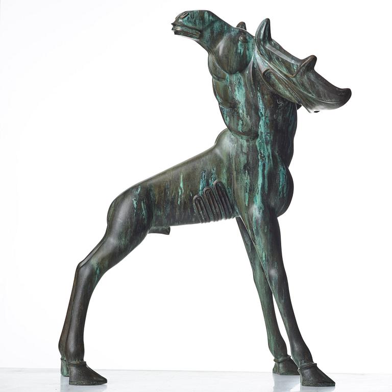 Carl Milles, "Ung älg" (=Young moose).