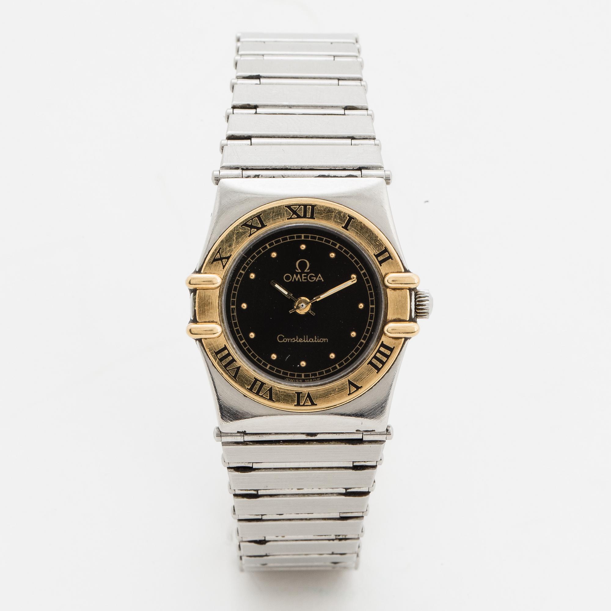 Omega, Constellation, wristwatch, 22,5 mm.