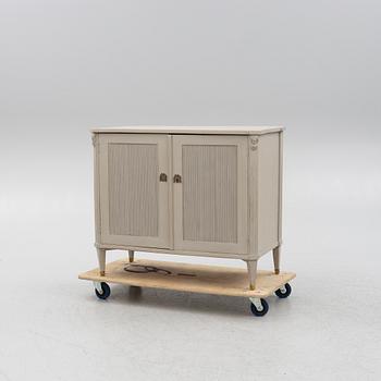 A Gustavian style sideboard, late 19th Century.