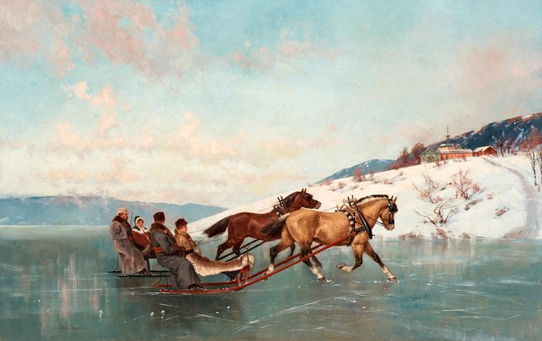 Axel Ender, Sleigh ride.