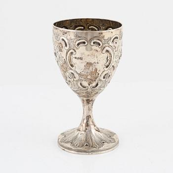 John Robins, bägare, silver, London, 1796.