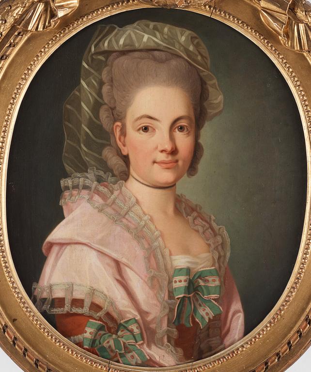 Per Krafft d.ä., "Christina Maria Alströmer", (née Siflverschiöld)(1751-1823).