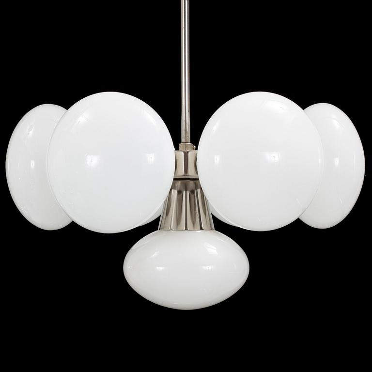 TAKLAMPA, 1960-tal. Totalhöjd ca 45 cm.