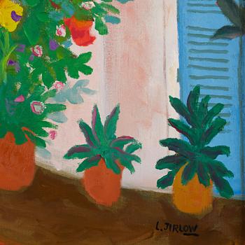 Lennart Jirlow, On the balcony, Provence.