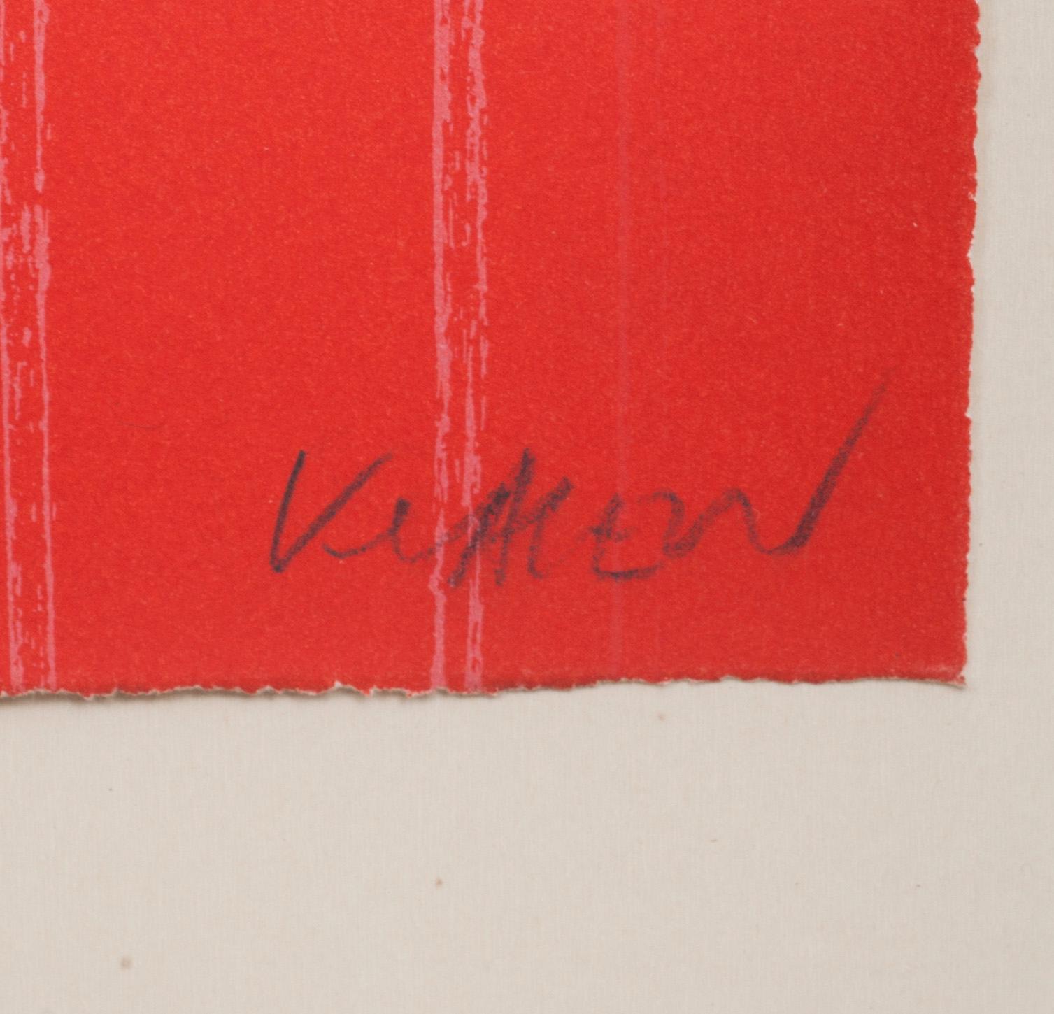 PETER KLASEN, färglitografi, signerad och numrerad I/L(dvs 1/50).