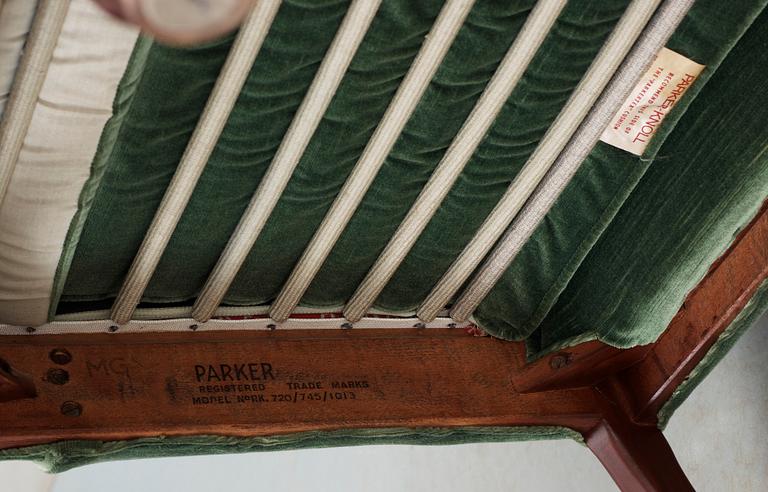 FÅTÖLJ, Parker Knoll, 1900-talets andra hälft.