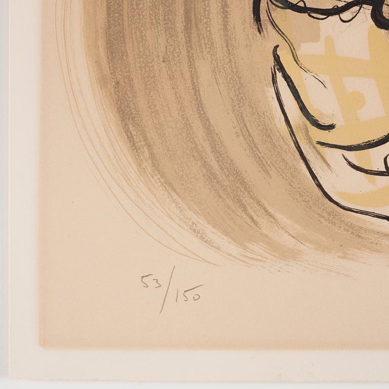 Marc Chagall, "Le cirque au clown jaune".