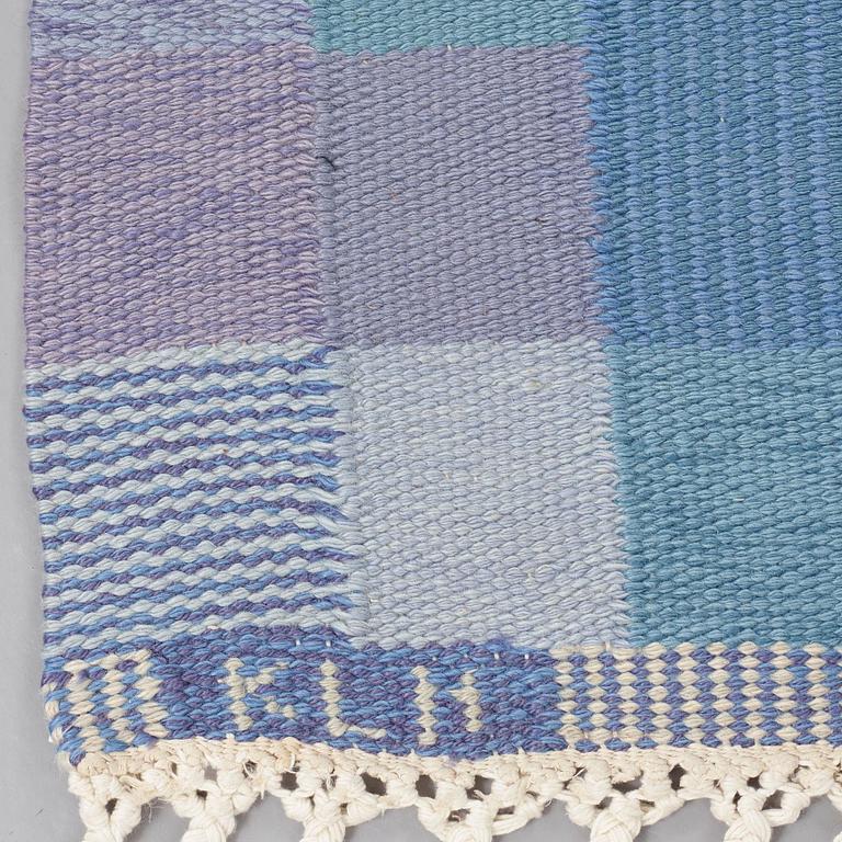 MATTO, "Opal" according to the owner, flat weave, ca 258 x 165,5 cm, signed KLH VPMI VN.