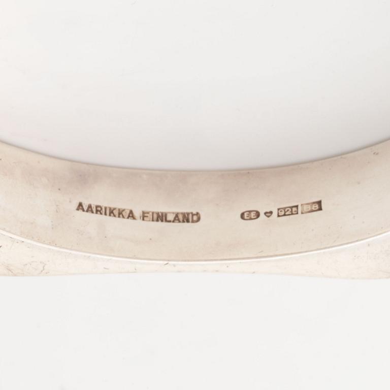 Aarika silver bangle, Finland.