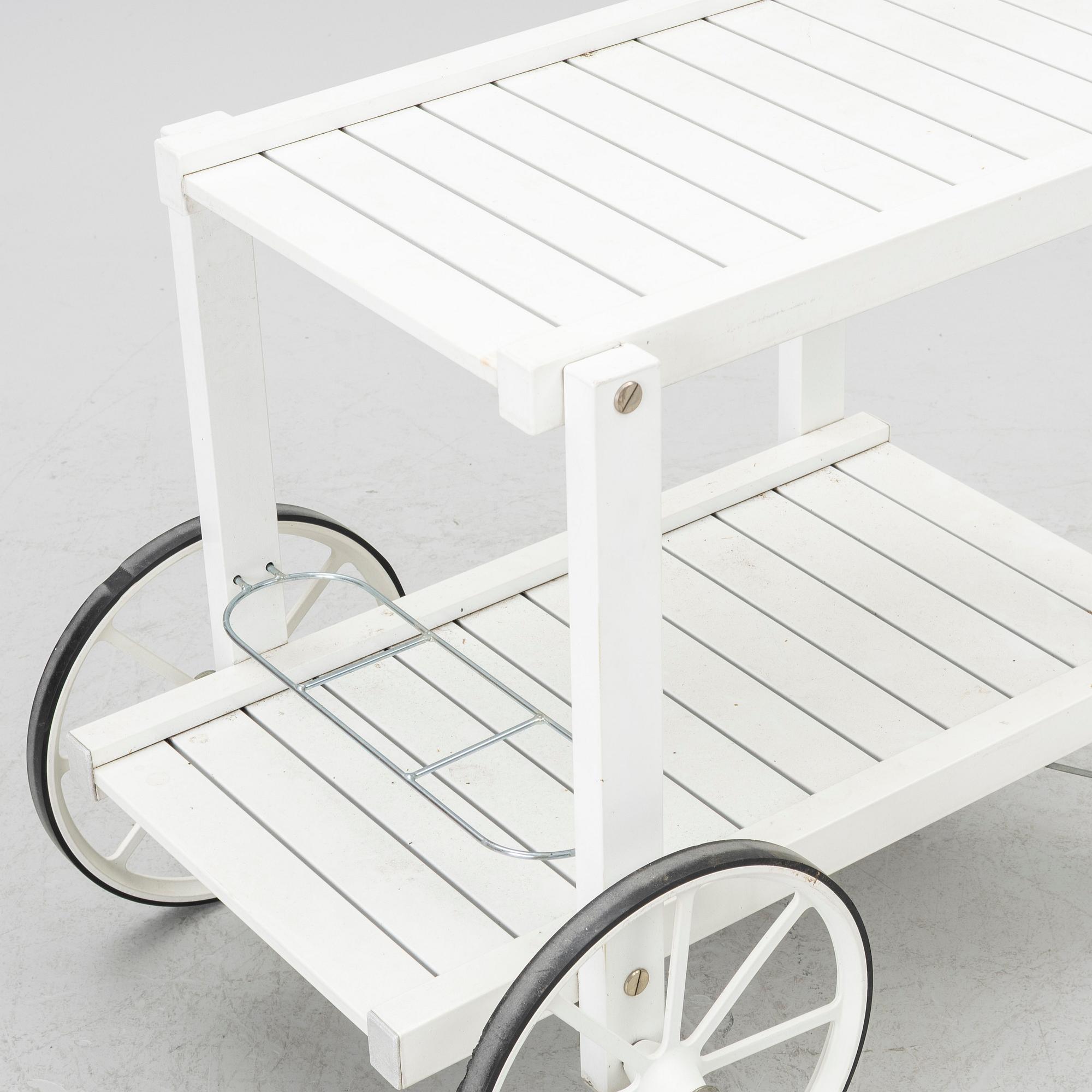 Elsa Stackelberg, serving cart, Fri Form, contemporary.