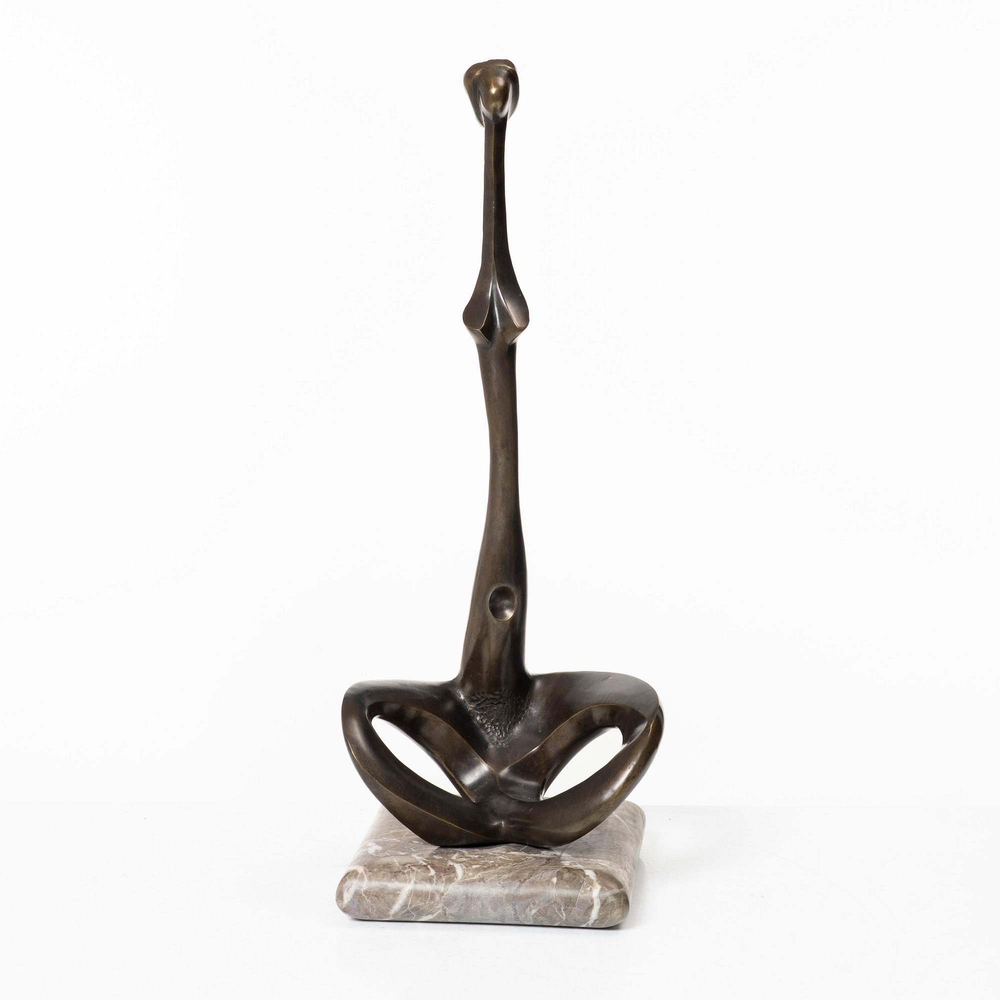 Stan Wys (Wysocki), skulptur, brons, ed 1/4, signerad.