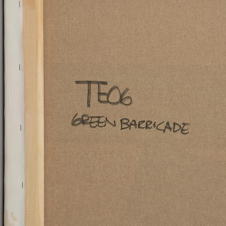 Thomas Elovsson, "Green Barricade".