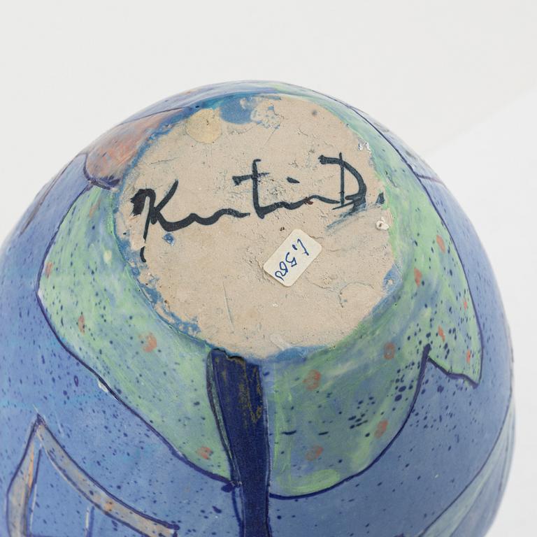 Kerstin Danielsson, vas, egen verkstad, Örby.