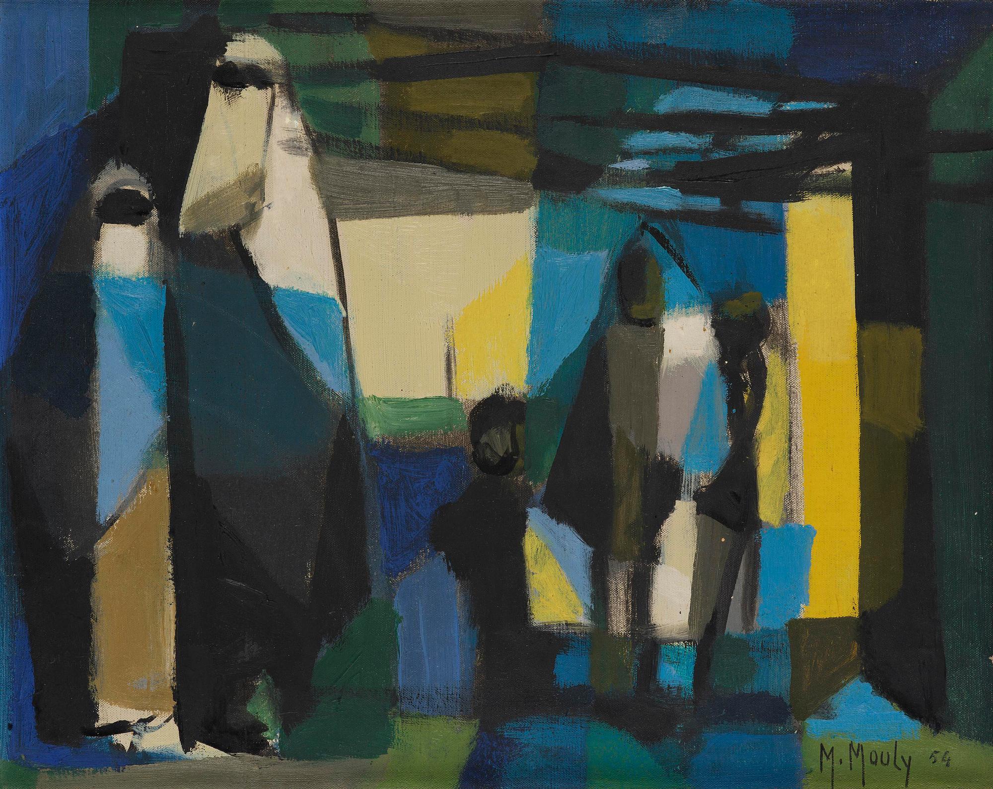 Marcel Mouly, "Mauresques dans le Souk".