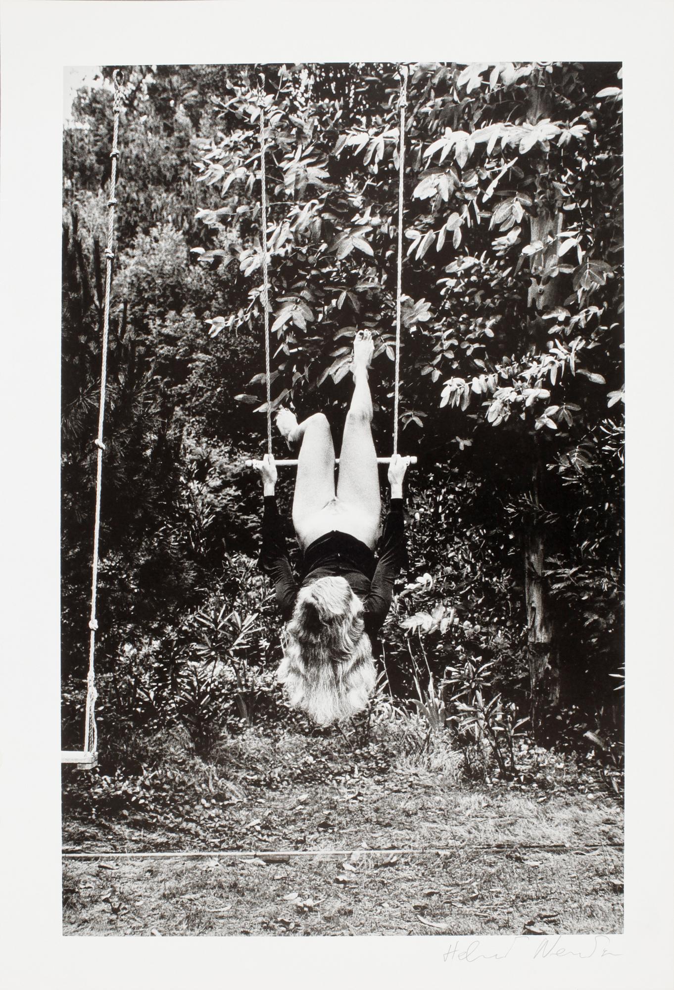 HELMUT NEWTON, offsetlitografi, special collection, Croix-Valmer, 1976. Handsign.