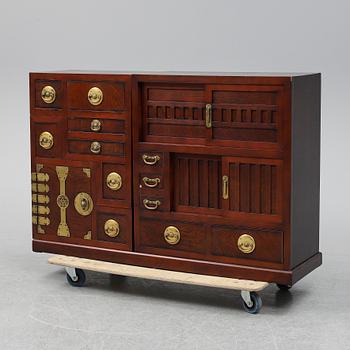 A second half of the 20th Century 3 pcs step tansu.