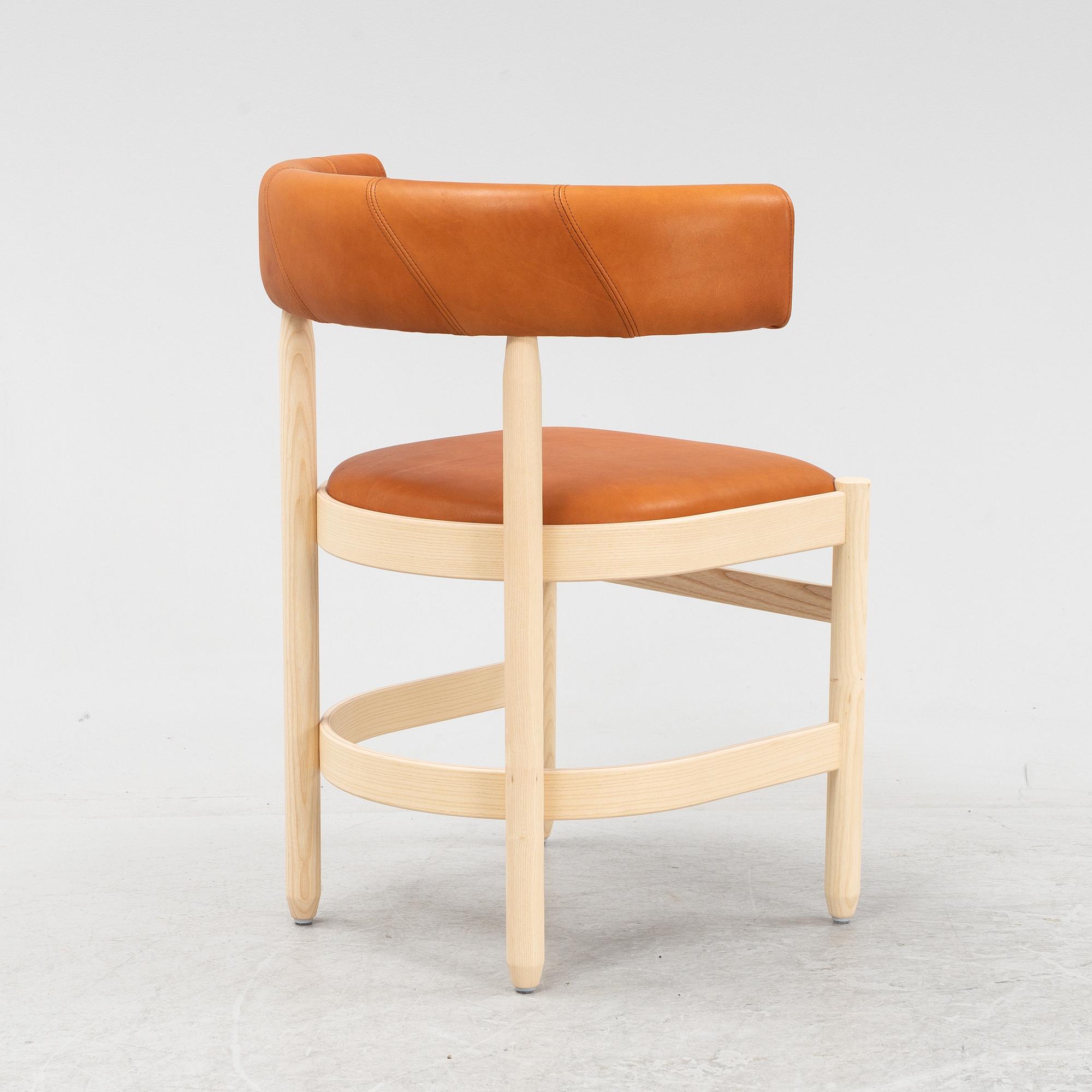 Matti Klenell & Peter Andersson, a 'Botero' ash chair, Källemo.