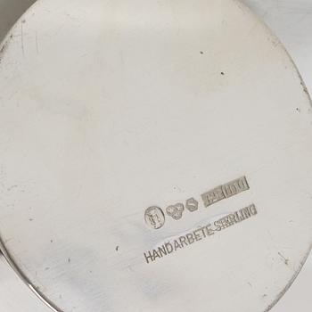 Jug, sterling silver, Stockholm, 1982.