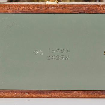 Harald Notini, bordslampor, ett par, modell 15485, Arvid Böhlmarks Lampfabrik, Stockholm, 1940-50-tal.