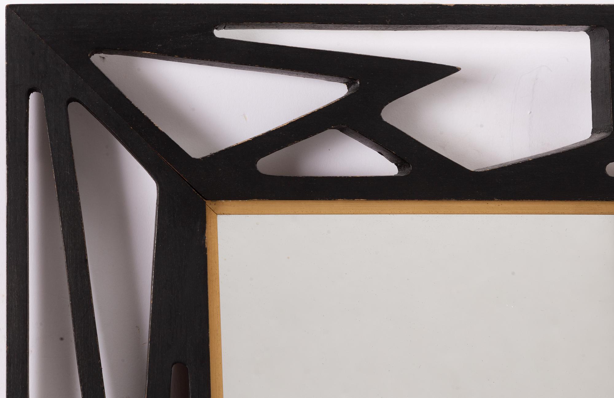 Eden Gustaf Spegelfabrik, A 'Konkret' mirror, Swedish Modern, 1950s.