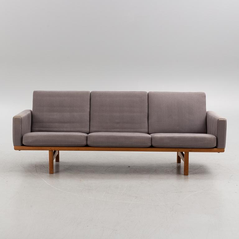 Hans J. Wegner, a "GE236" sofa, Getama, Gedsted, Denmark, 1960's.