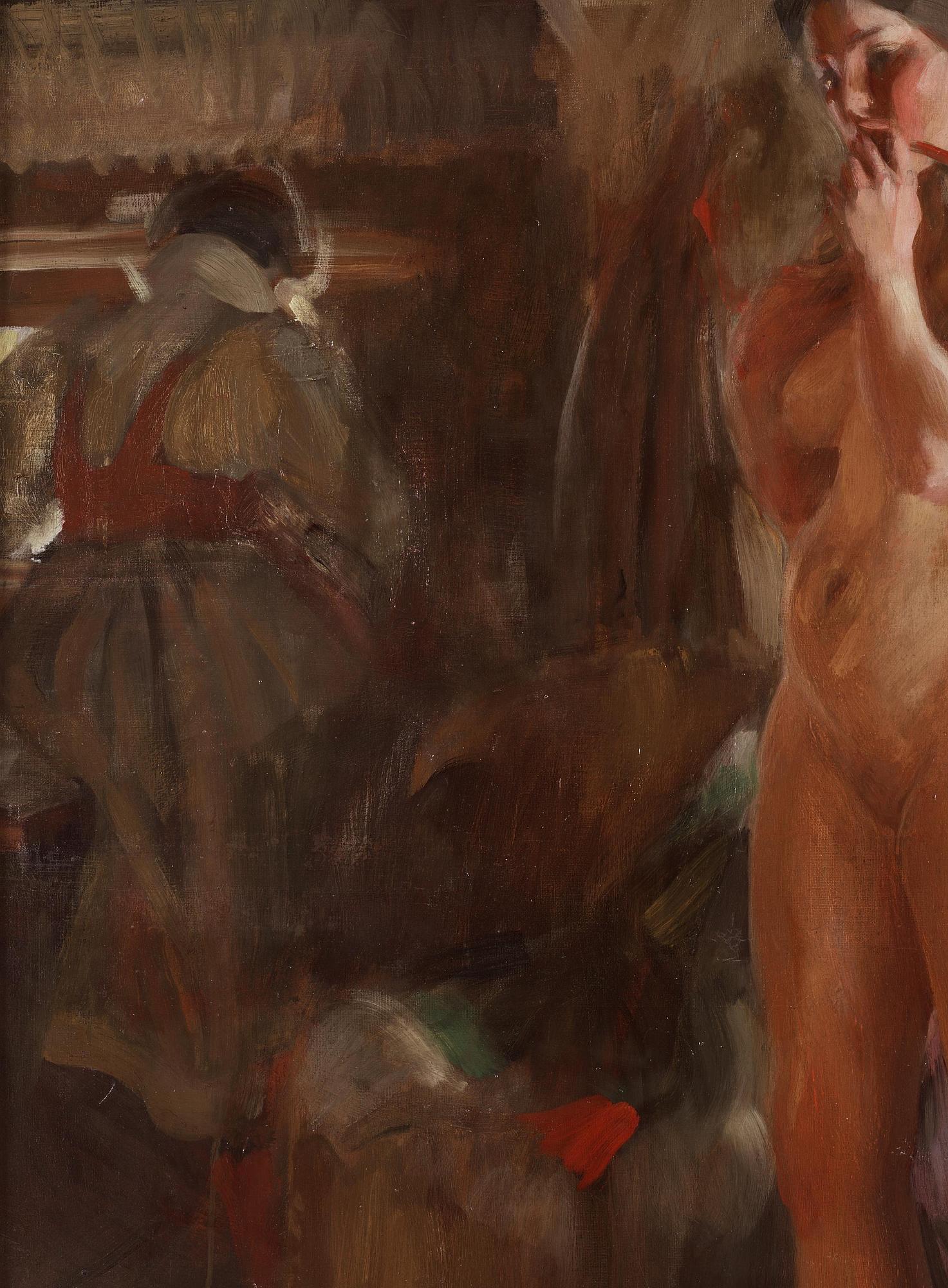 Anders Zorn, "Eldsken".