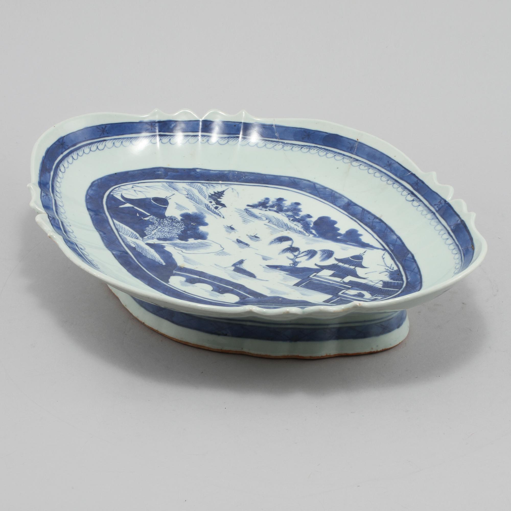 FAT, porslin, Kina, 1800-tal.