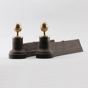 ELDHUNDAR, 1 par, 1800-talets andra hälft.