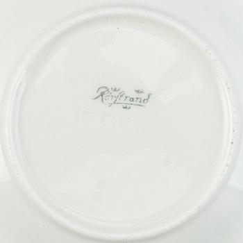 Twelve cream cups with saucers, Rörstrand and Lidköping, early 20th century.