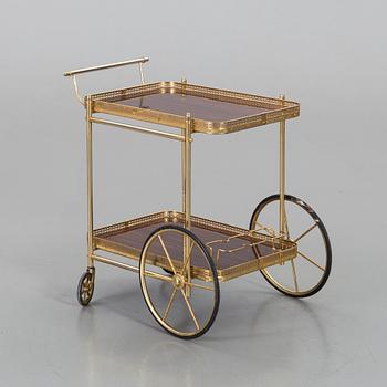 A COCKTAIL TROLLEY.