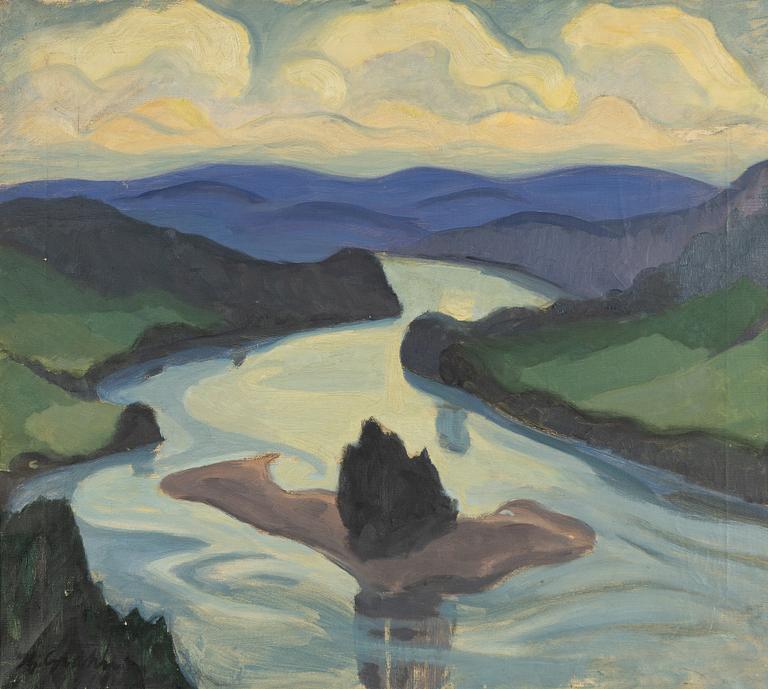 Hjalmar Grahn, Flodlandskap.