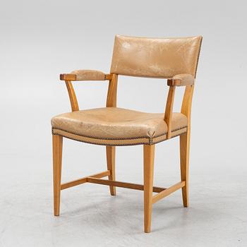 Josef Frank, a model 695 mahogany armchair, Svenskt Tenn.