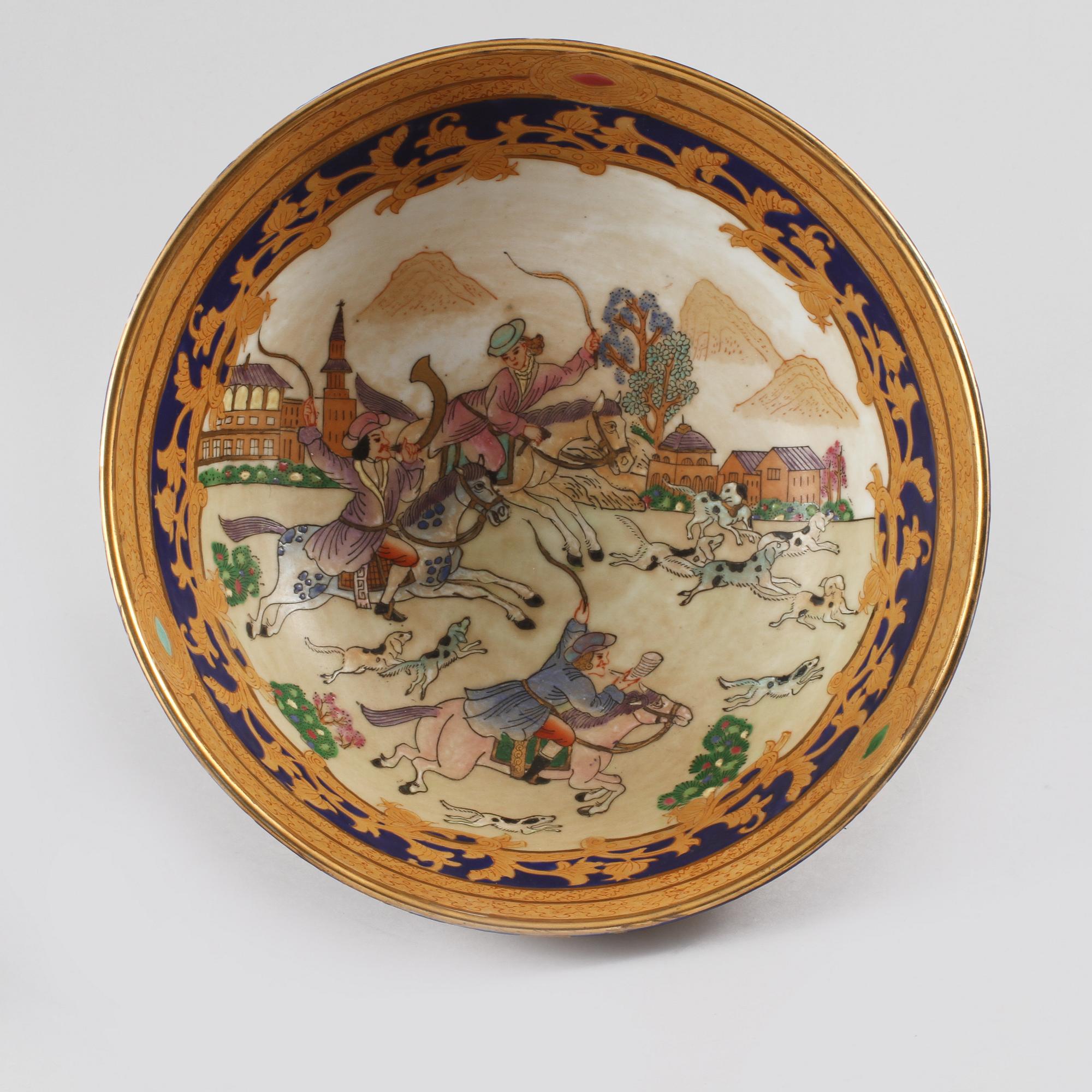 SKÅL, porslin, Kina, sent 1900-tal.