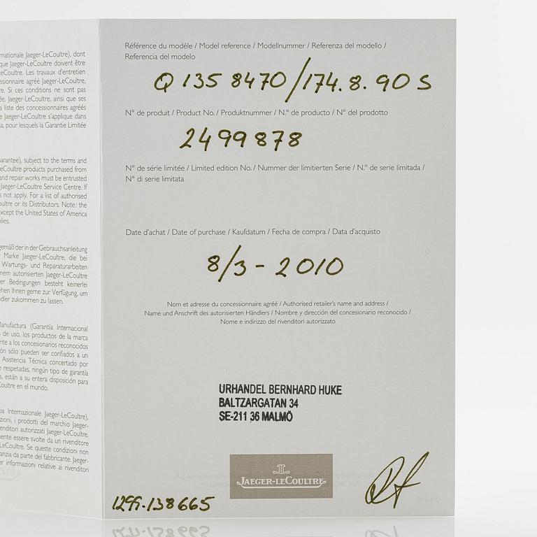 Jaeger-LeCoultre, Master Grande Ultra Thin, ca 2010.