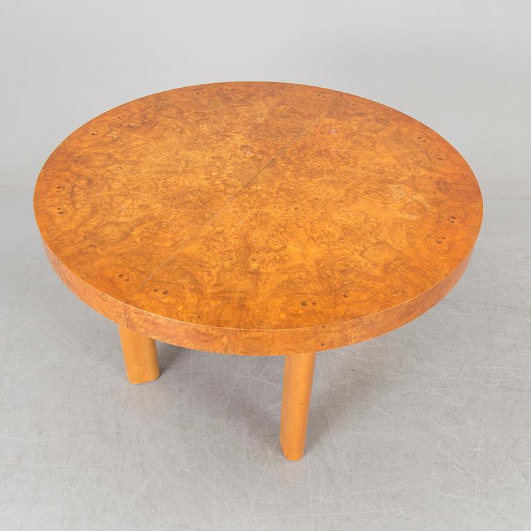 A set of eight chairs and a dining table 'Birka' by Axel Einar Hjorth, Nordiska Kompaniet, 1930s.