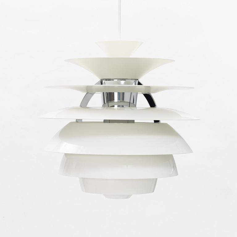 A 'PH Snowball' pendant lampa by Poul Henningsen for Louis Poulsen, designed 1958.