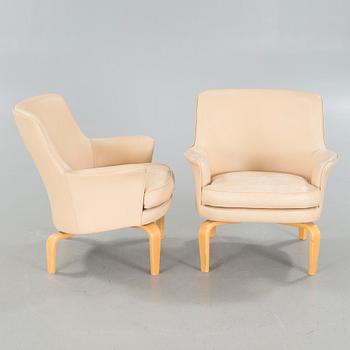 A pair of "Pilot" chairs, designed by Arne Norell for Norell, model designed by 1967.