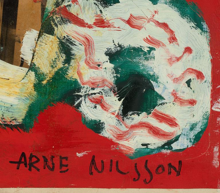 Arne Nilsson, Composition with Collage.