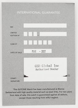 GLYCINE, Airman, DC-4, wristwatch, 42 mm.