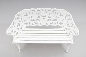 TRÄDGÅRDSSOFFA, aluminium, 1900-talets andra hälft.