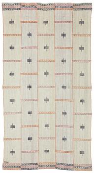 472. Märta Måås-Fjetterström, A DRAPE, "Gul våd", flat weave, 212,5 x 114,5 cm, signed MMF.