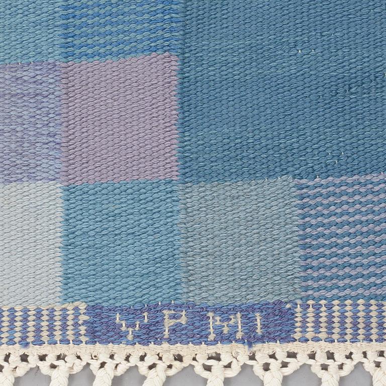 MATTO, "Opal" according to the owner, flat weave, ca 258 x 165,5 cm, signed KLH VPMI VN.