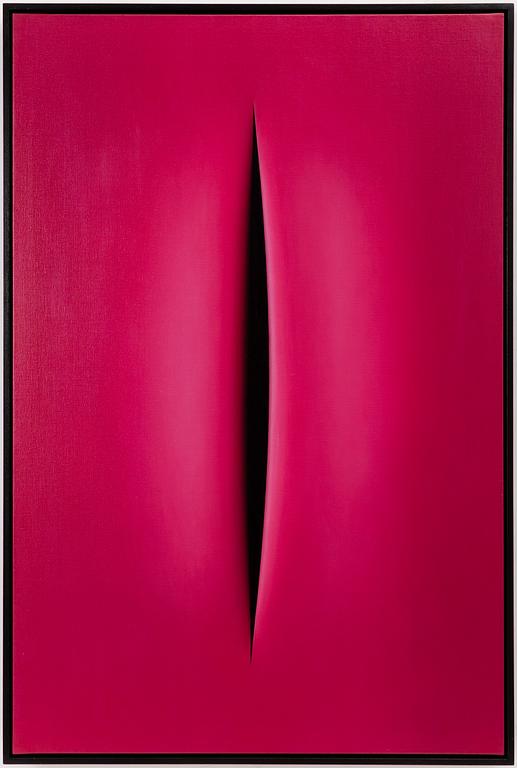 Ralf Arzt, "Trompe l'oeil Hommage à Fontana 2.0 VI".