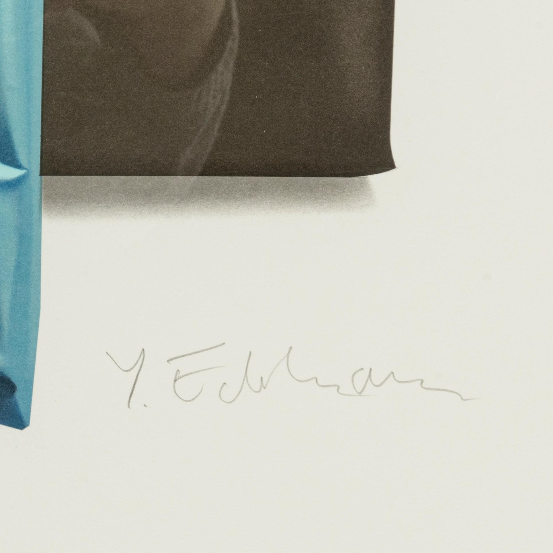 Yrjö Edelmann, lithograph in colours, 1989, signed 10/150.